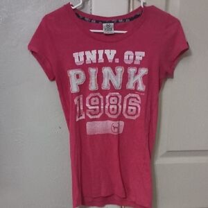 PINK Victoria's Secret Bold Pink Tee